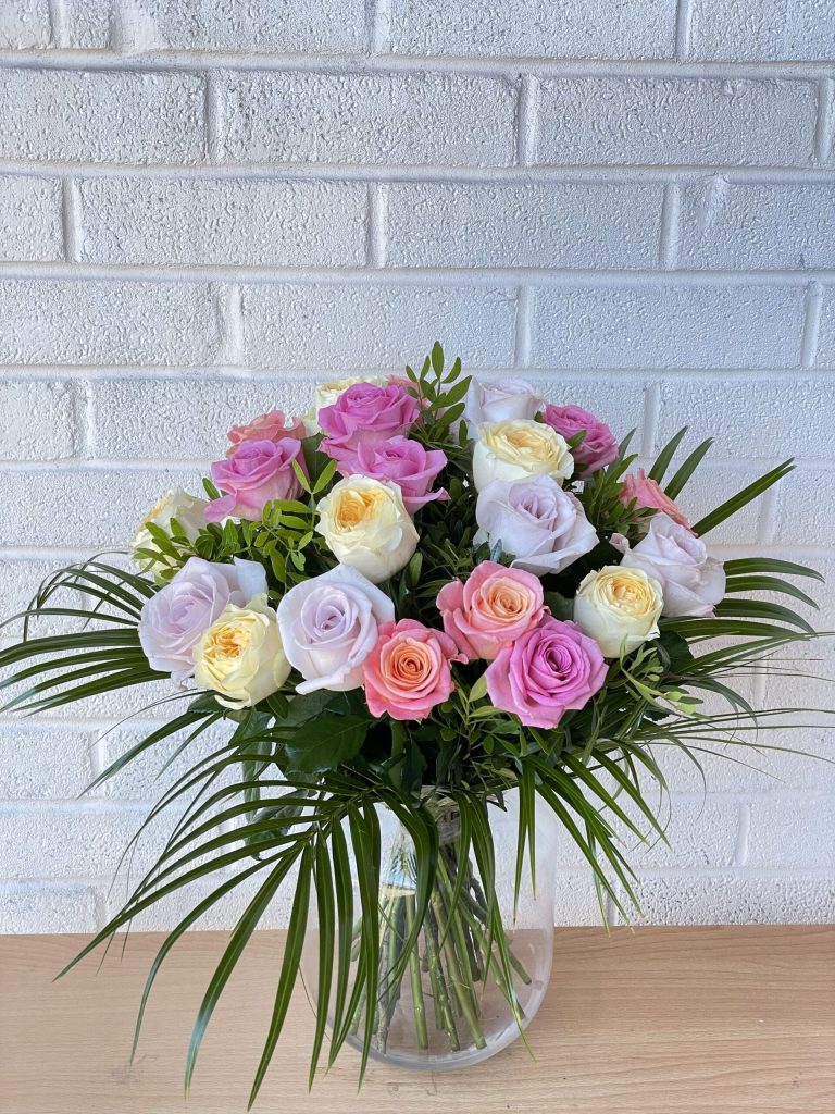 Pastel Mix Rose - Online Flowers Delivery